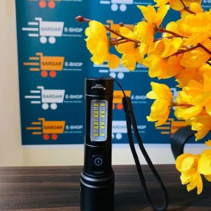 Rechargeable Zoom LED Flashlight USB Torch Light