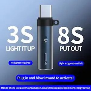 USB Type C Electric Pocket mini lighter